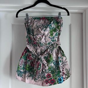 1/6 Plum Pretty Sugar Floral Romper - Brand New